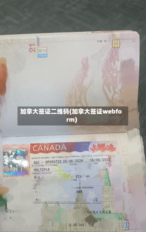 加拿大签证二维码(加拿大签证webform)-第2张图片