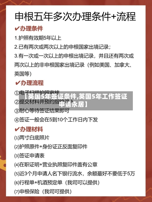 【英国5年签证条件,英国5年工作签证申请永居】-第2张图片