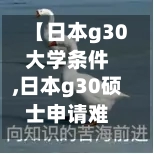 【日本g30大学条件,日本g30硕士申请难度】-第2张图片