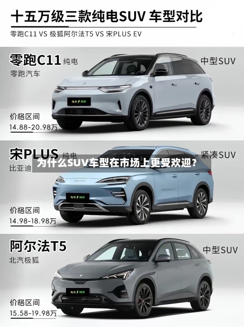 为什么SUV车型在市场上更受欢迎？