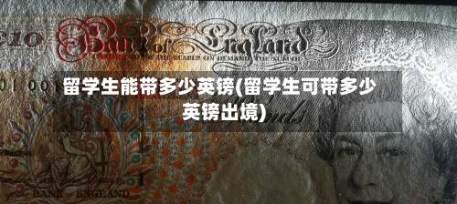 留学生能带多少英镑(留学生可带多少英镑出境)-第3张图片