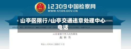 山亭区限行/山亭交通违章处理中心电话-第3张图片