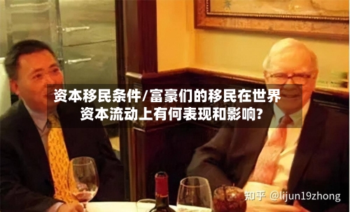 资本移民条件/富豪们的移民在世界资本流动上有何表现和影响?-第3张图片