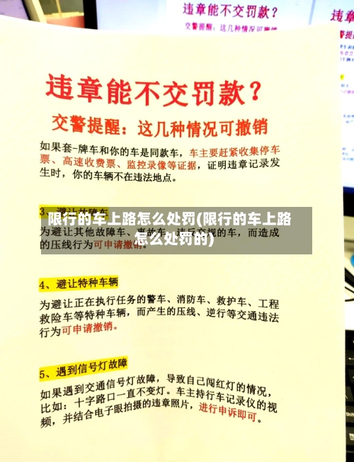 限行的车上路怎么处罚(限行的车上路怎么处罚的)
