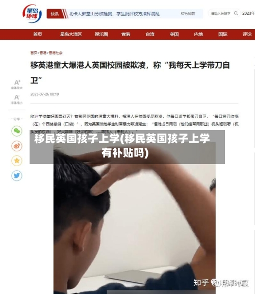 移民英国孩子上学(移民英国孩子上学有补贴吗)-第3张图片