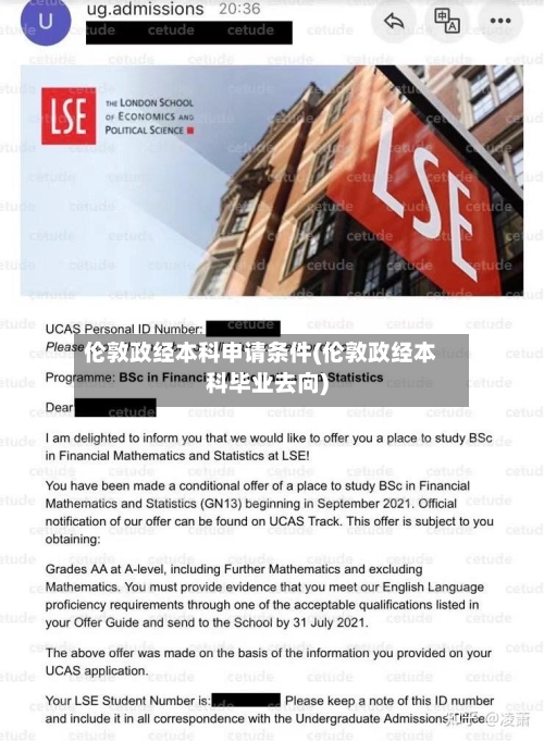 伦敦政经本科申请条件(伦敦政经本科毕业去向)-第3张图片