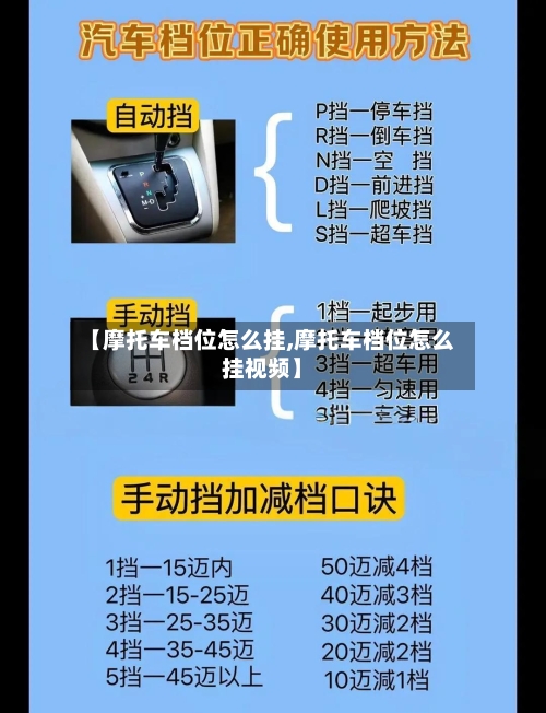 【摩托车档位怎么挂,摩托车档位怎么挂视频】