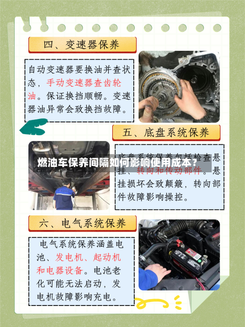 燃油车保养间隔如何影响使用成本？-第2张图片